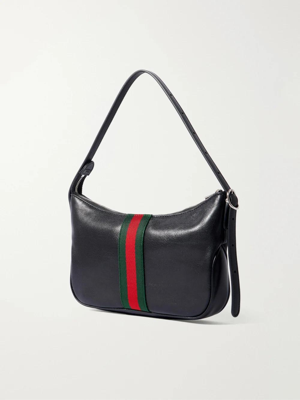 Back view of the Gucci Lunetta Leather Shoulder Bag