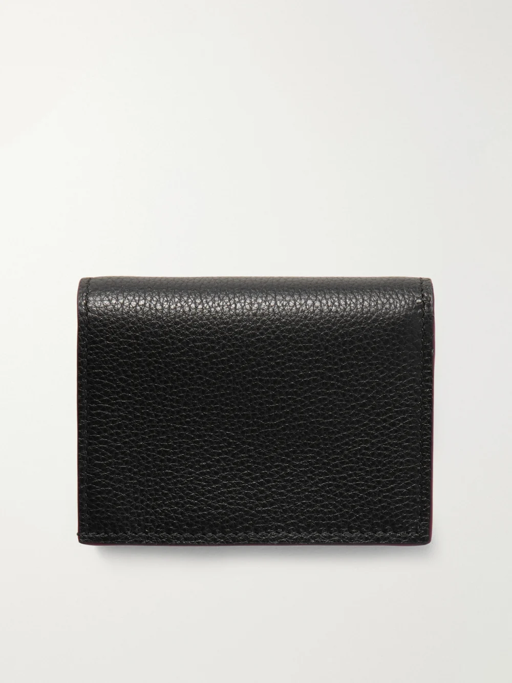 Back view of the Gucci Marmont Petite Textured-leather Wallet