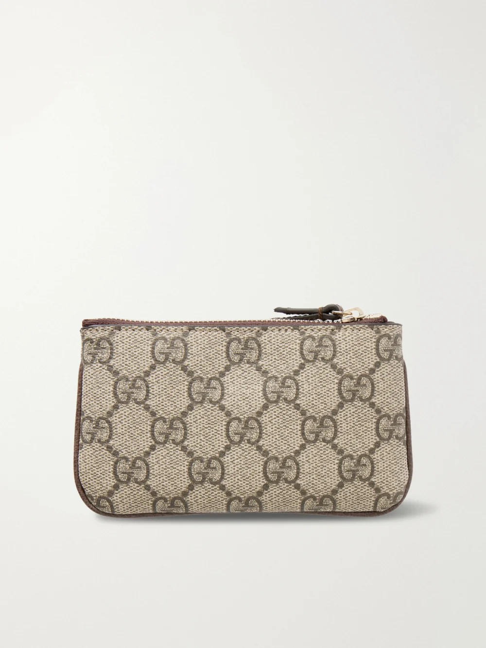 Back view of the Gucci Ophidia Textured Leather-trimmed Printed Coated-canvas Wallet