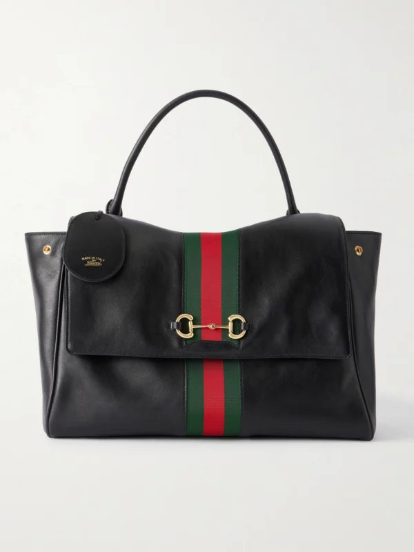 Gucci Paparazzo Medium Leather Shoulder Bag