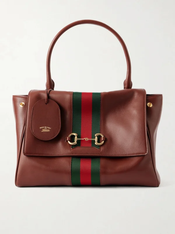 Gucci Paparazzo Medium Leather Shoulder Bag