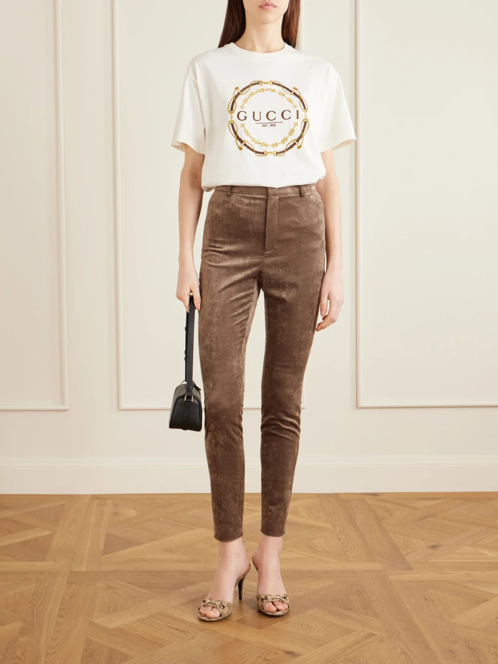 Gucci Printed Jersey T-shirt, worn by a model