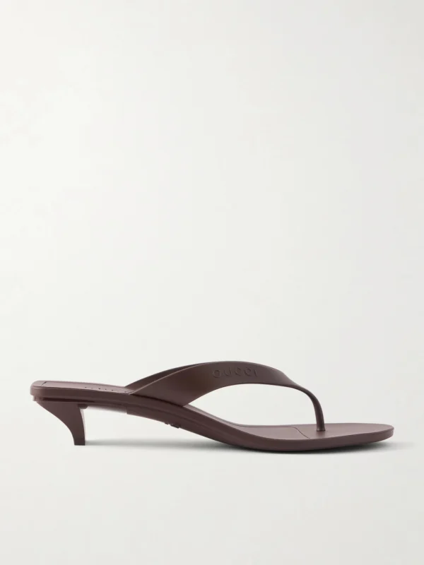 Gucci Rubber Sandals
