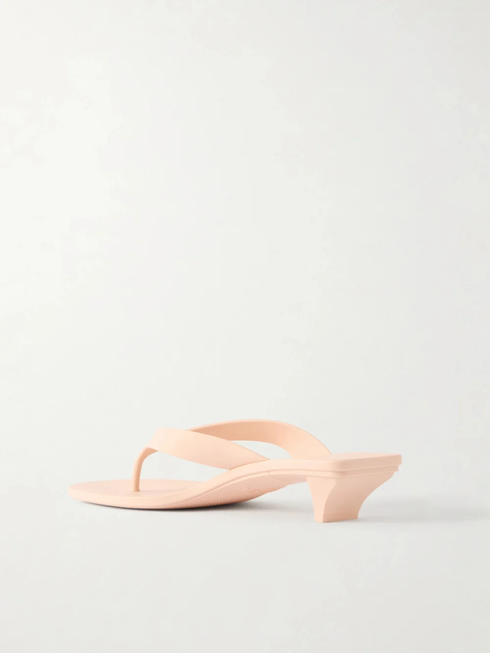 Back view of the Gucci Rubber Sandals