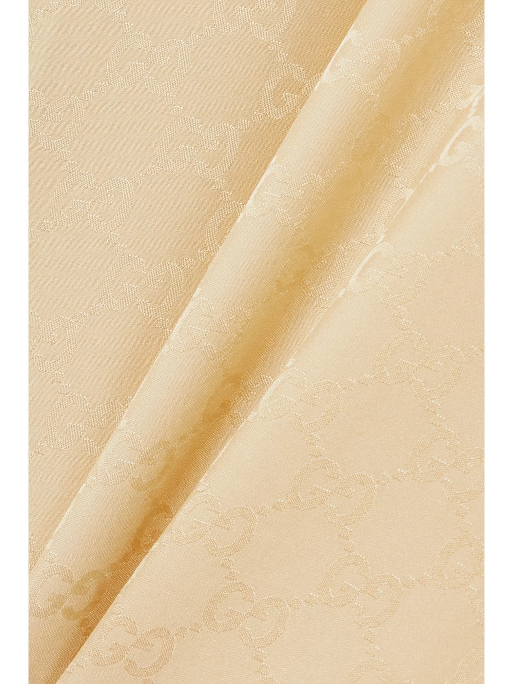 Close-up detail of the Gucci Silk-jacquard Shirt