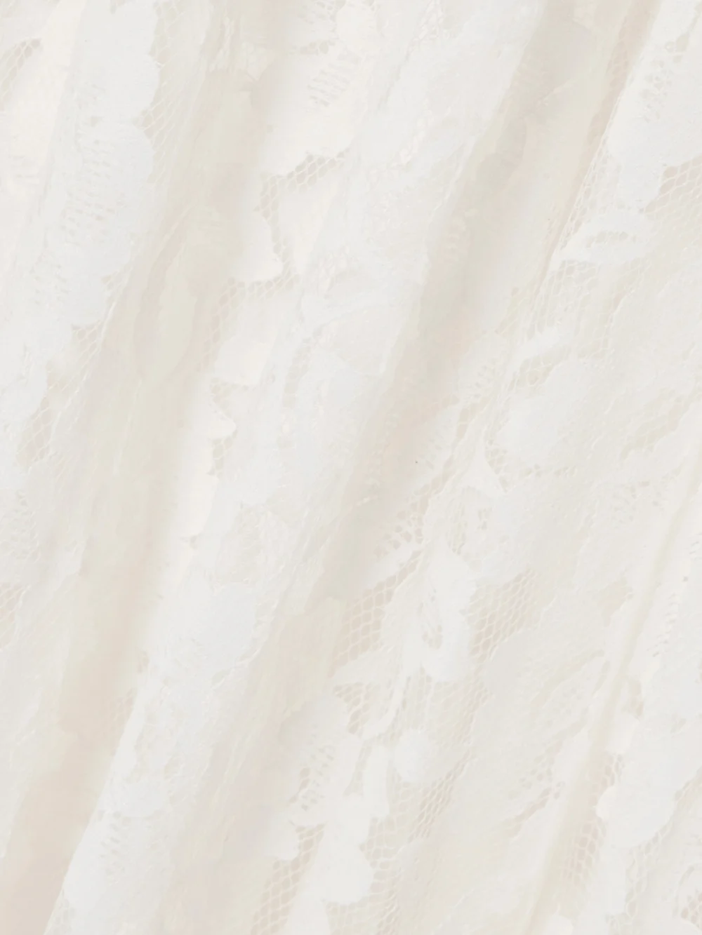 Close-up detail of the Halfpenny London Dean Hooded Twill-trimmed Lace Cape