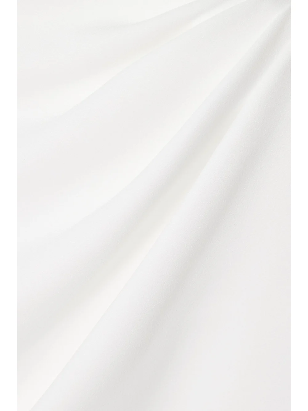 Close-up detail of the Halfpenny London Maisie Draped Satin Mini Dress