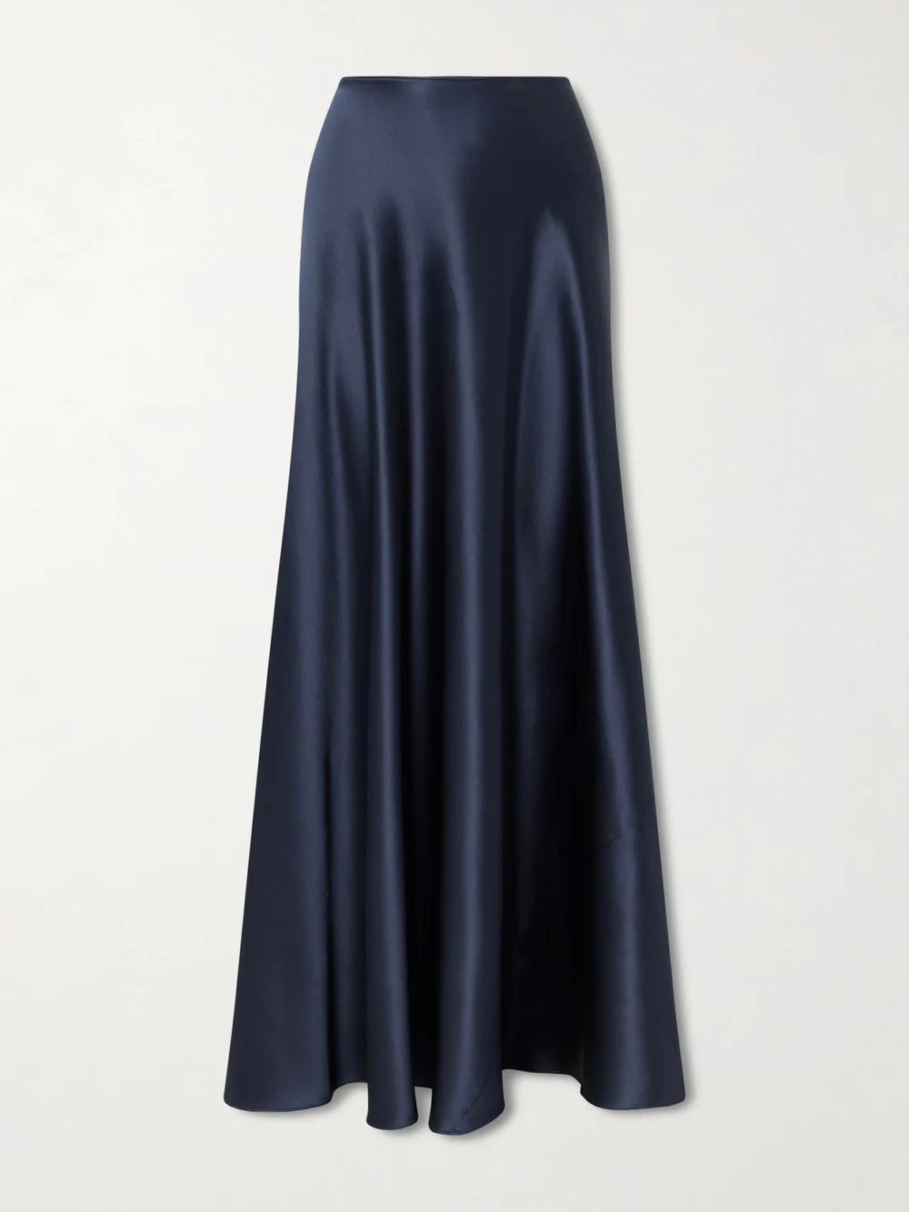 Heirlome Antonia Silk-satin Maxi Skirt in teal
