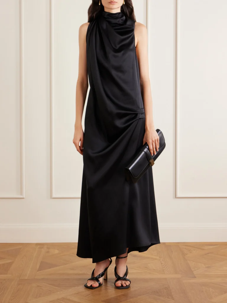 Heirlome Kate Silk-satin Dress