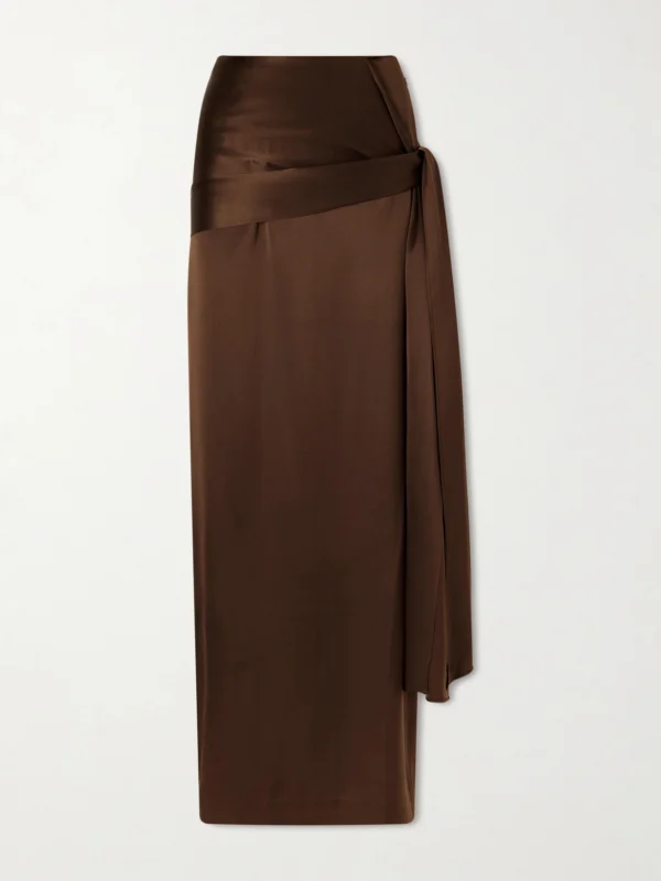 Heirlome Mila Silk Maxi Skirt