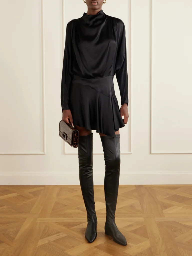 Herbert Levine All in All Leather Over-the-knee Boots