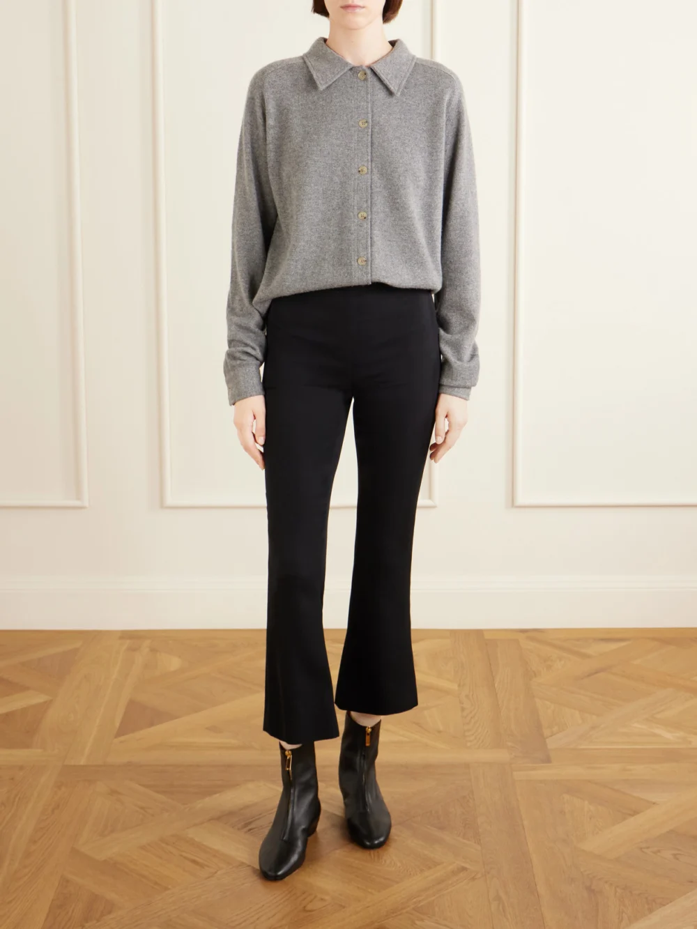 Herbert Levine Easy Does It 25 Leather Ankle Boots, styled view