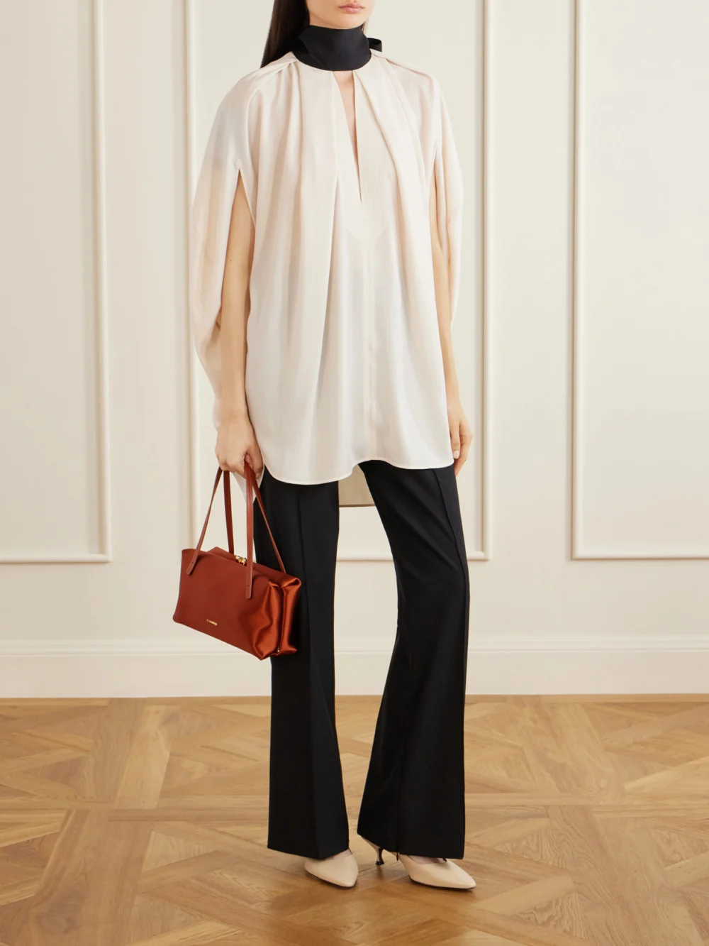 Herbert Levine Pump Du Jour 50 Leather Pumps, styled view