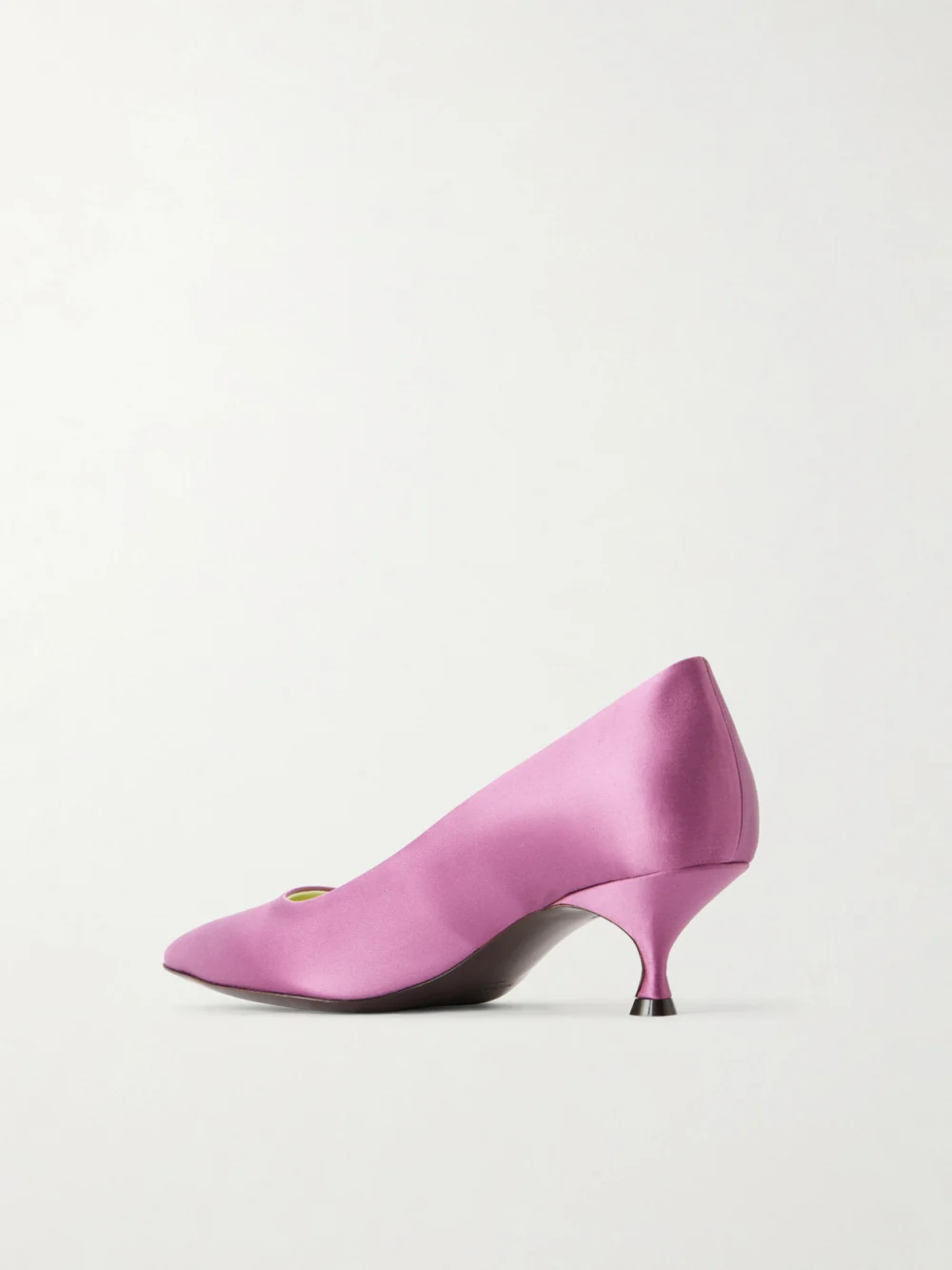 Back view of the Herbert Levine Pump Du Jour 50 Satin Pumps