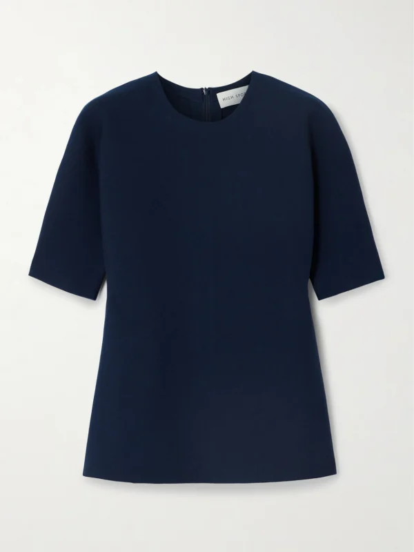 High Sport Bianca Stretch-cotton Top