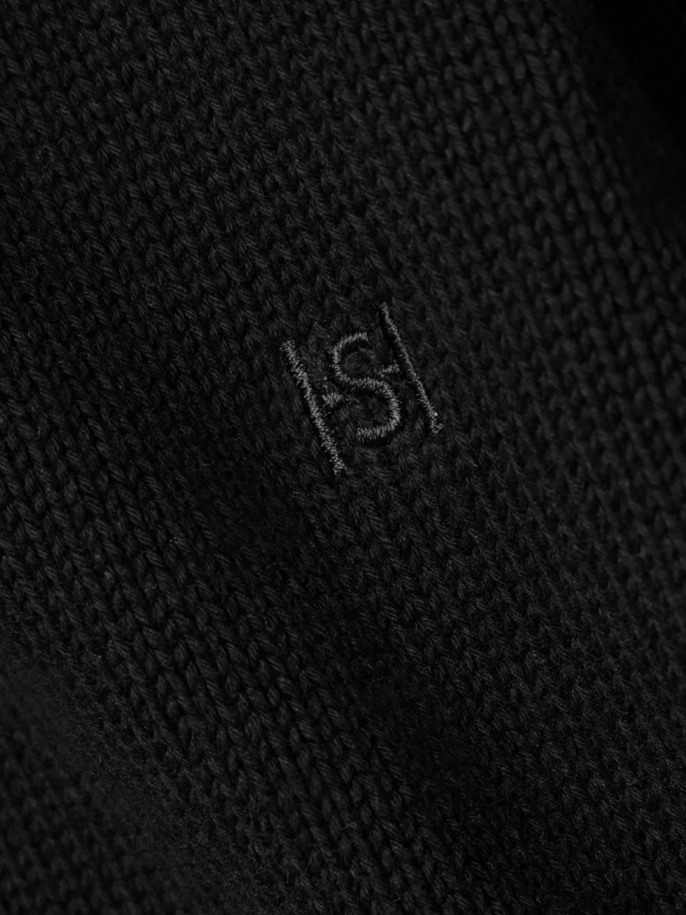 Close-up detail of the High Sport Cotton-blend Sweater