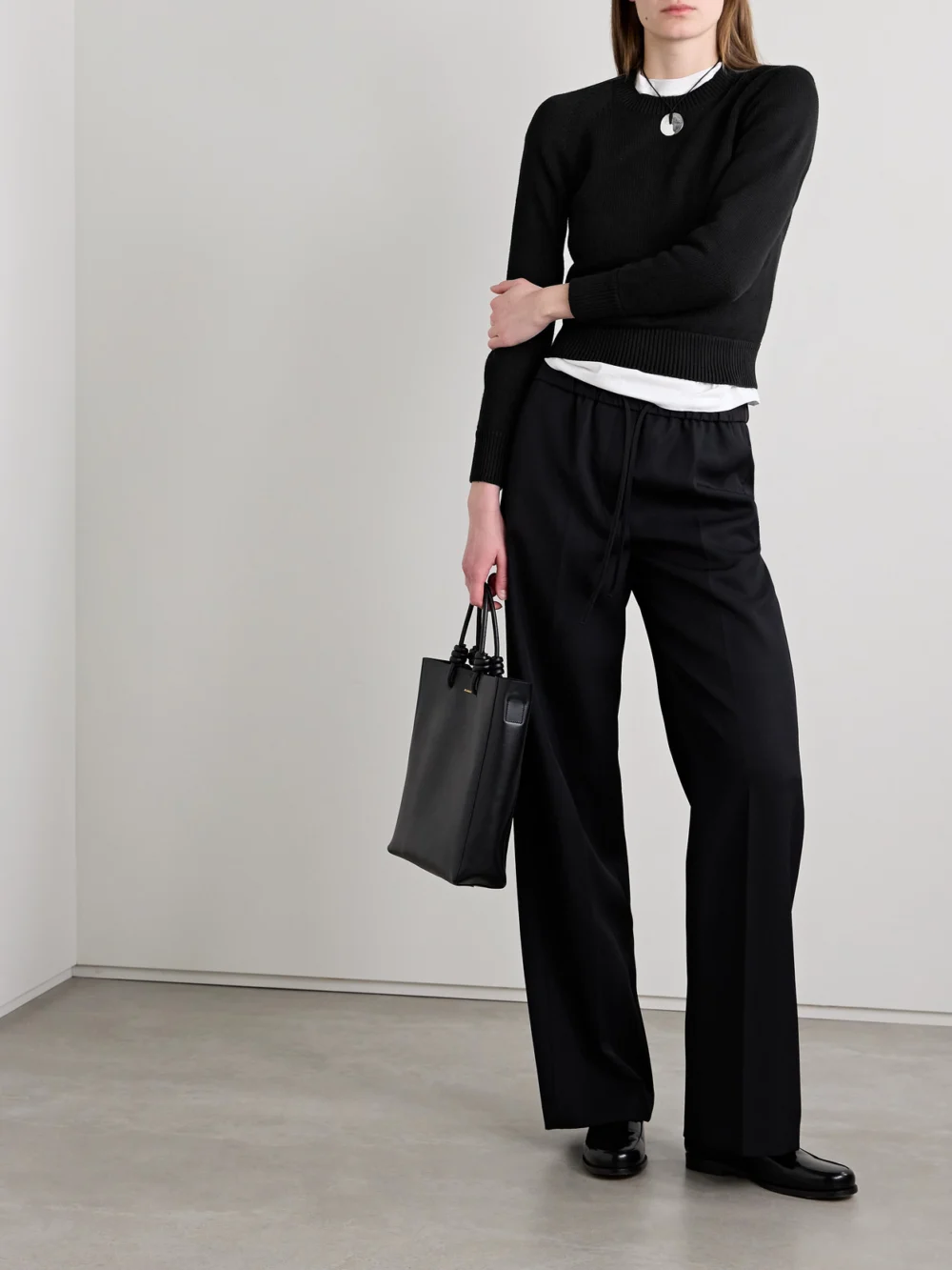 High Sport Cotton-blend Sweater, worn by a model