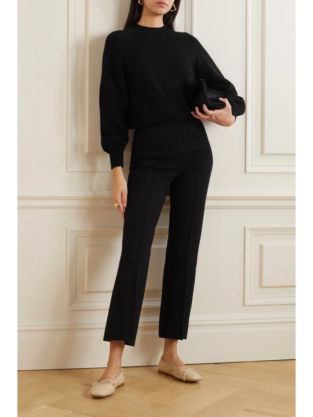 High Sport Lara Cotton Sweater, worn by a model