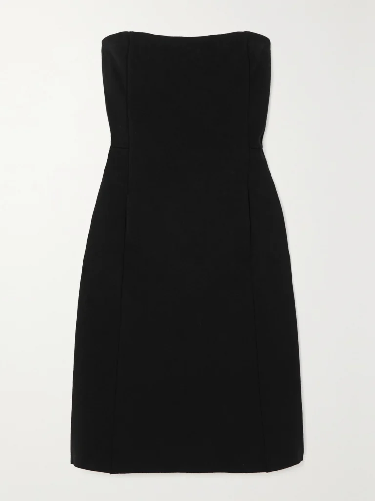 High Sport Nance Strapless Stretch-cotton Mini Dress