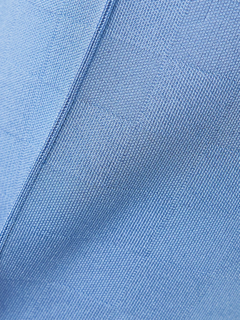 Close-up detail of the High Sport Nsfw Jules Checked Jacquard-knit Slim-leg Pants