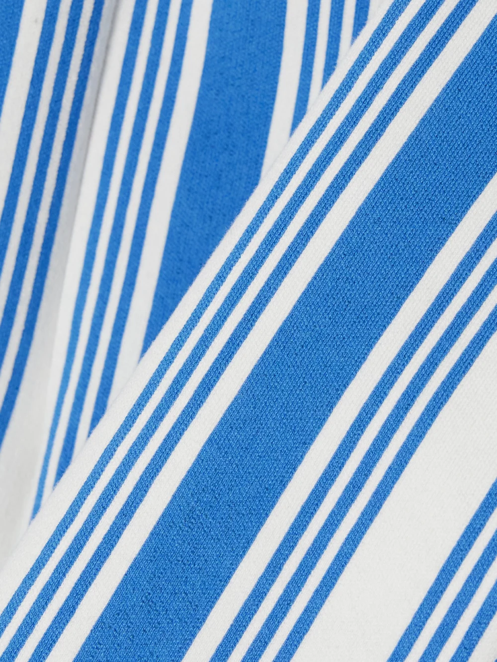 Close-up detail of the High Sport Savannah Striped Cotton-blend Shorts