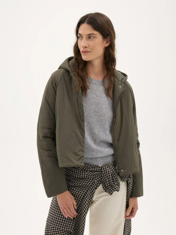 hush Aero Soft Hooded Puffer Jacket