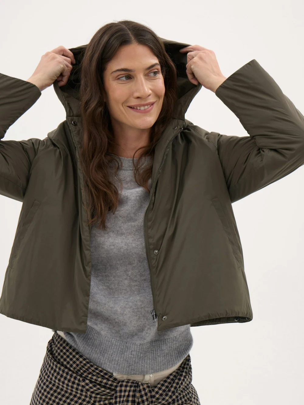 hush Aero Soft Hooded Puffer Jacket, view 2