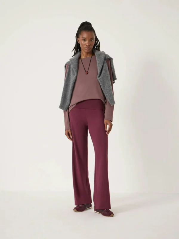 hush Amie Fold Over Waist Joggers