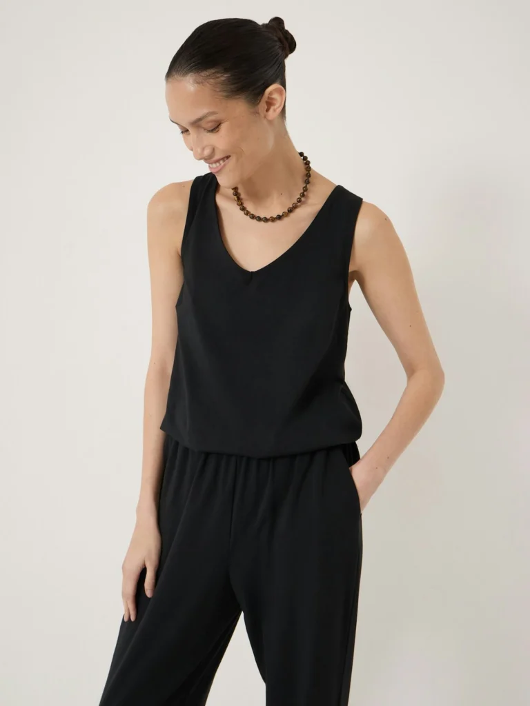 hush Cropped Jersey Jumpsuit