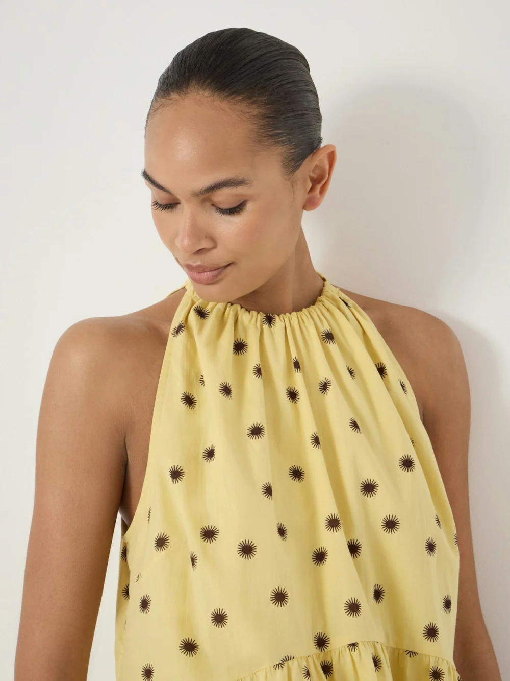hush Fable Gathered Halter Neck Top, view 2
