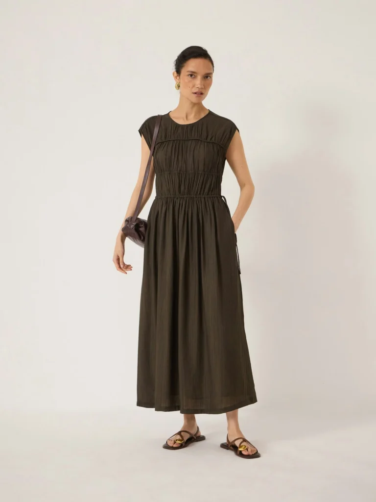 hush Gaia Grown on Sleeve Maxi Dress