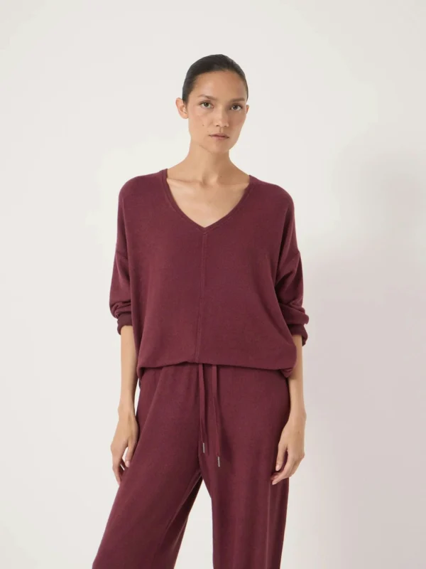 hush Gillian Supersoft V Neck Top