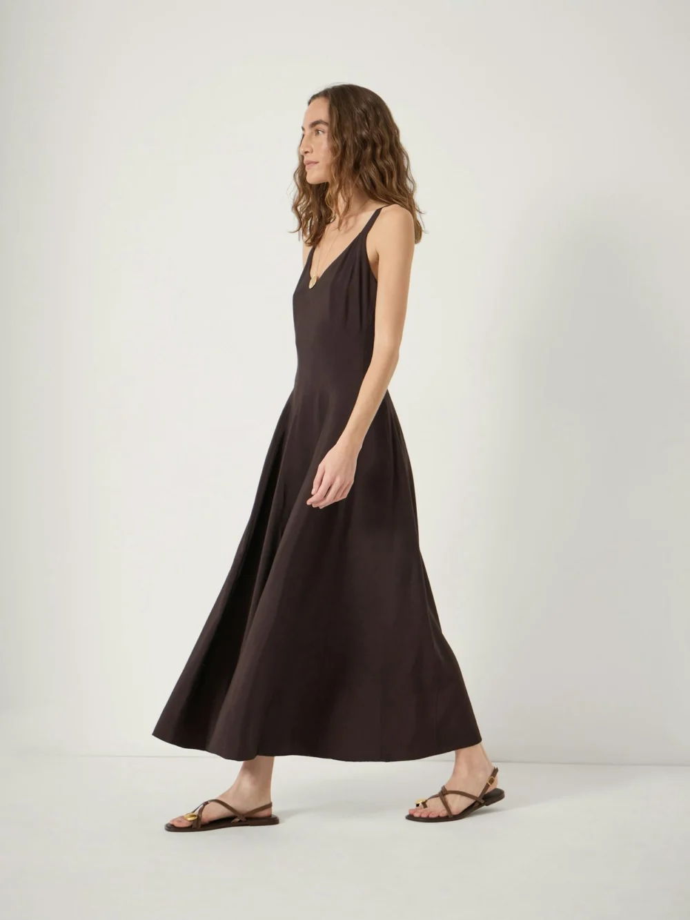 hush Greta Godet Airflow Slip Dress, view 2