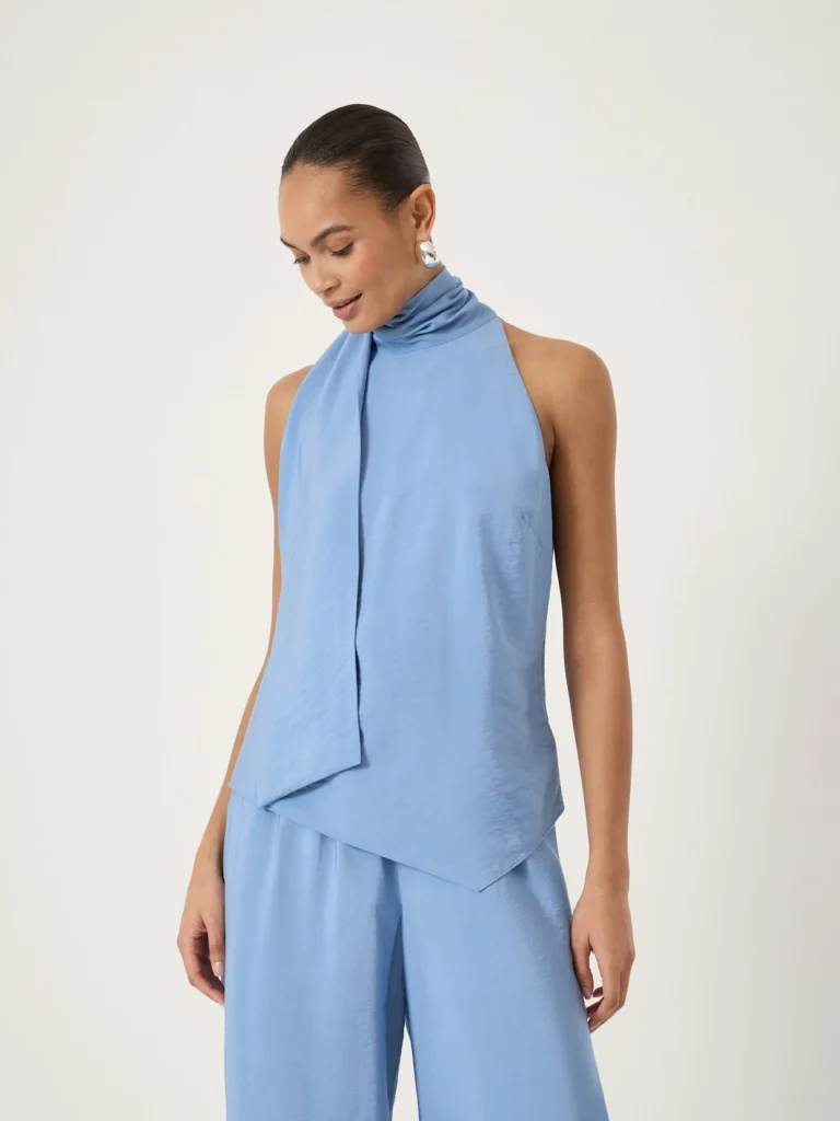 hush Haven Halter Neck Top