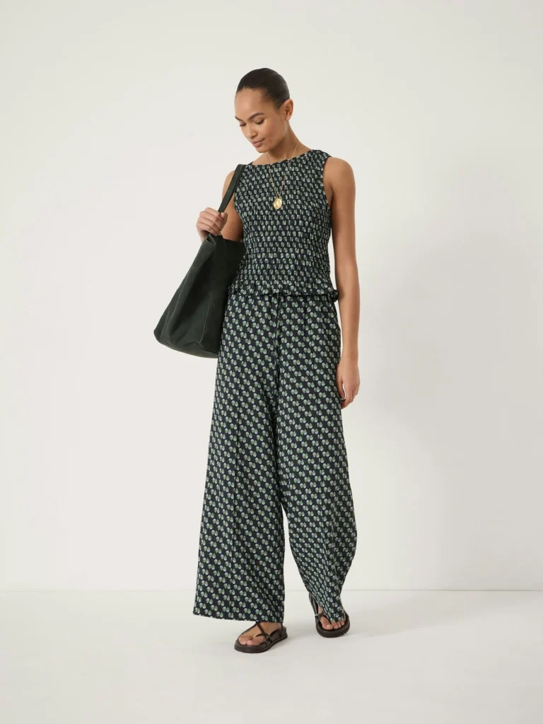 hush Luxa Shirred Crinkle Shell Top