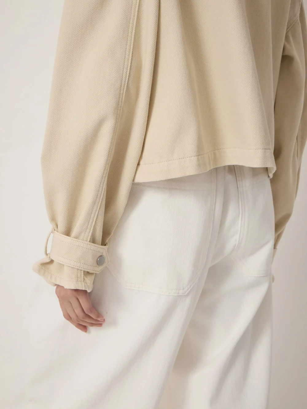 hush Melinda Supersoft Relaxed Funnel Neck Utility Jacket, view 2