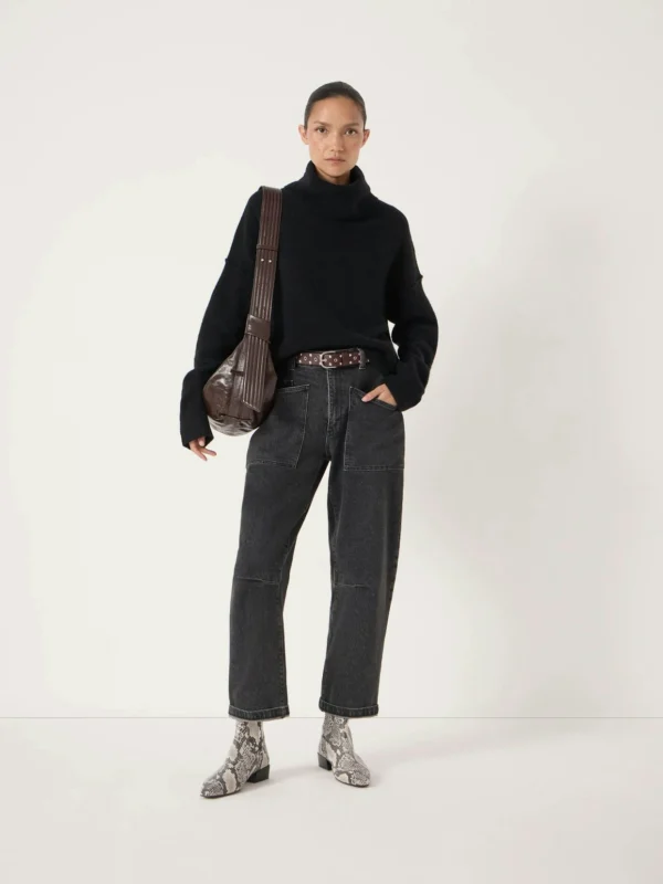 hush Meryl Short Wool Blend Jumper