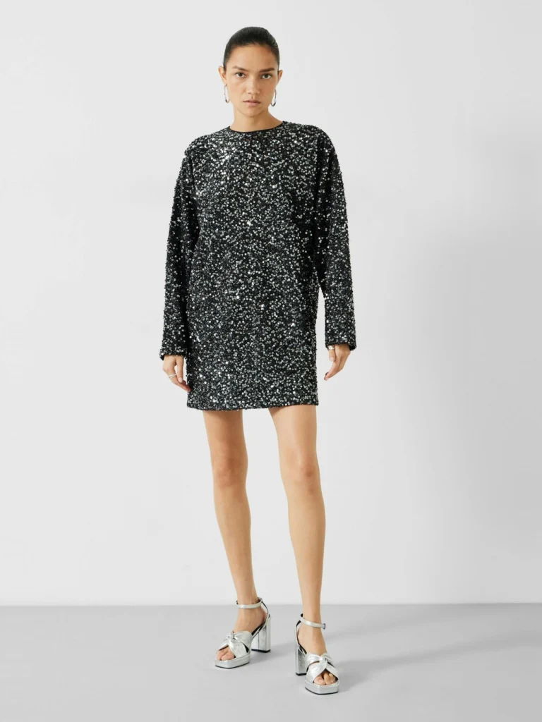 hush Mischa Sequin Mini Dress