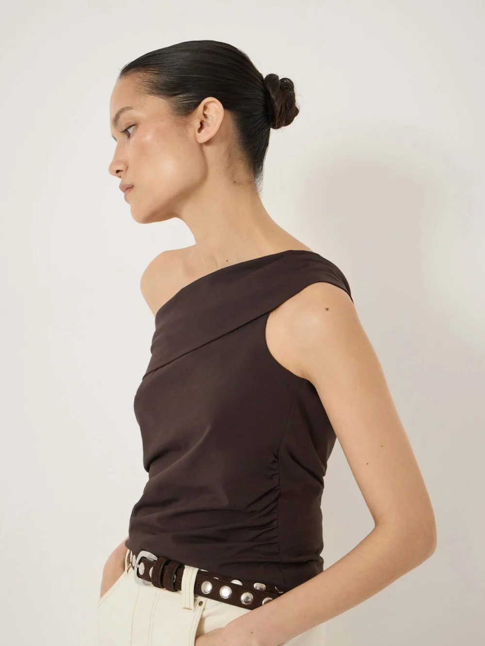hush Nya Twist Jersey Top, view 2
