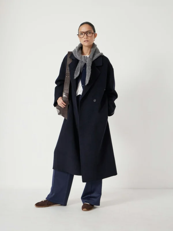 hush Pure Wool Double Faced Coat