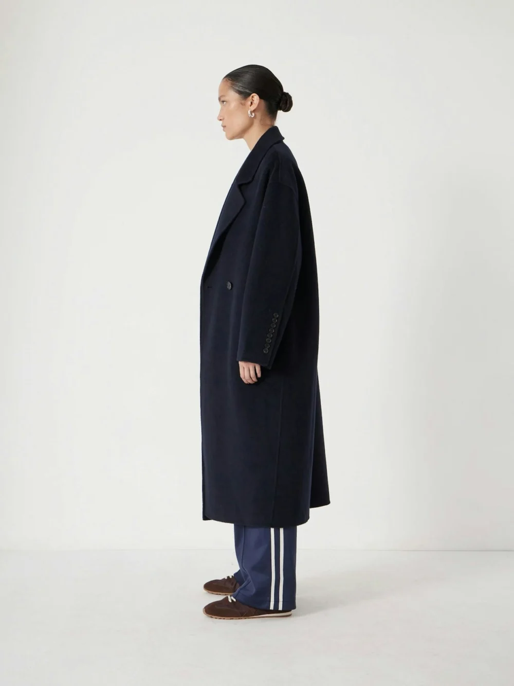 hush Pure Wool Double Faced Coat, view 2
