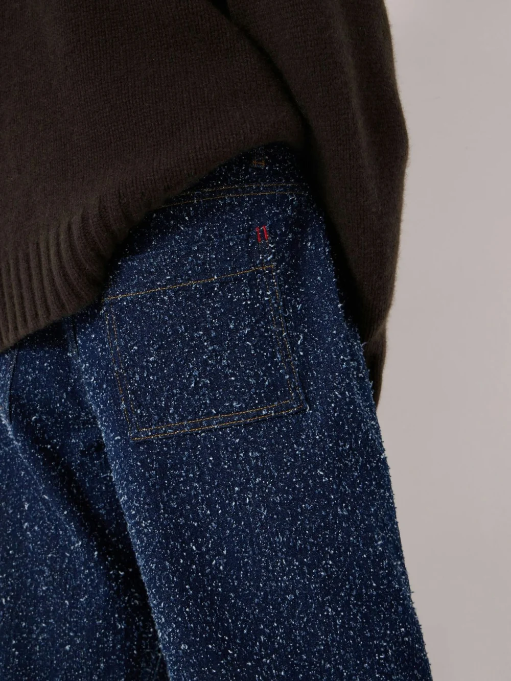 hush Saskia Textured Straight Leg Jeans, view 2