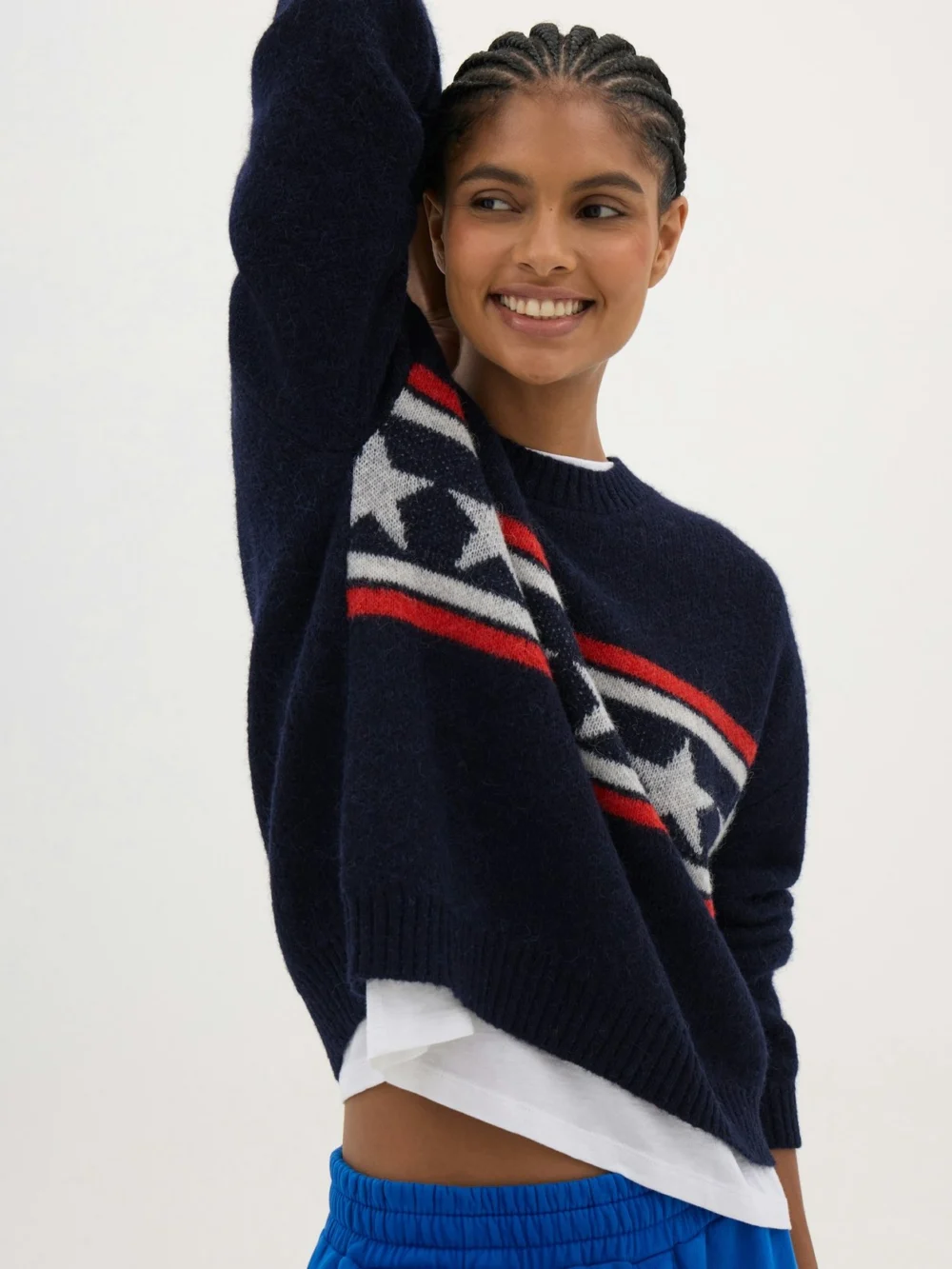 hush Tasmin Star Knitted Jumper, view 2