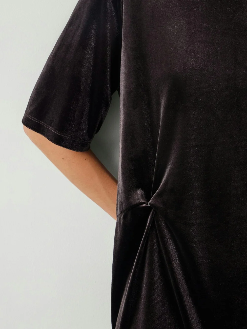 hush Vicky Velvet Mini Dress, view 2