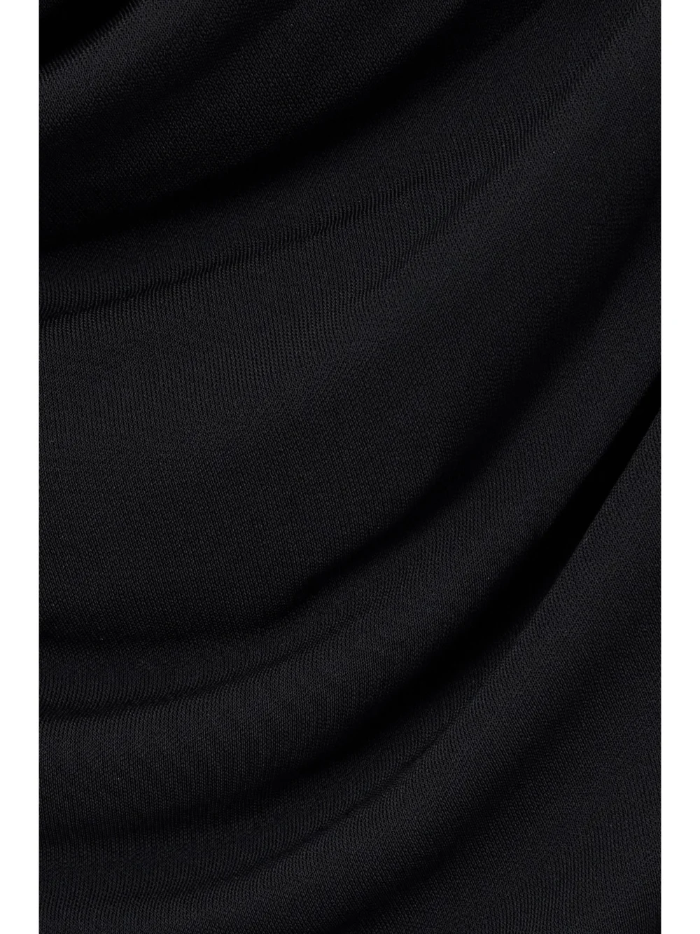 Close-up detail of the Interior The Carla Draped Jersey Top