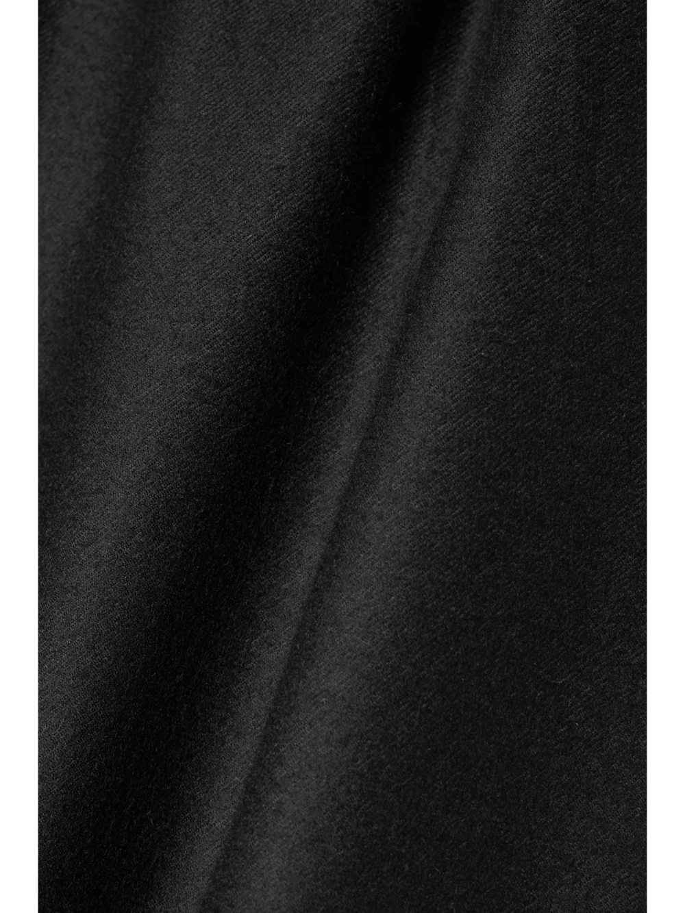 Close-up detail of the Interior The Ren Pleated Wool-twill Straight-leg Pants
