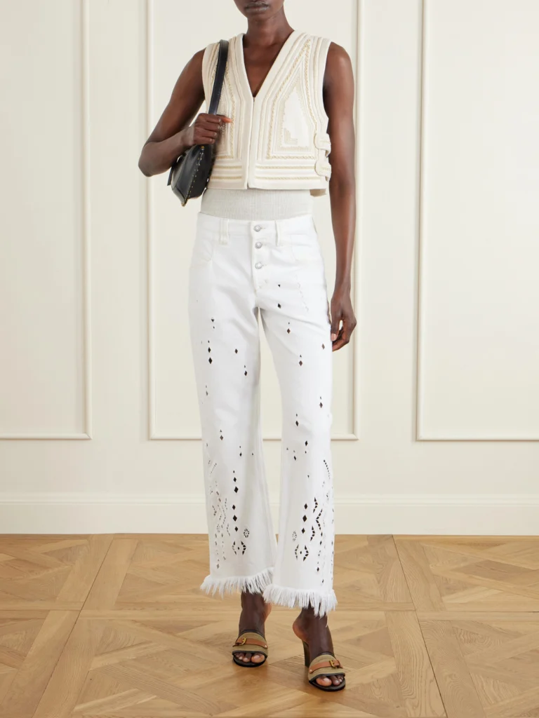 Isabel Marant Abryel Buckled Canvas and Leather Sandals