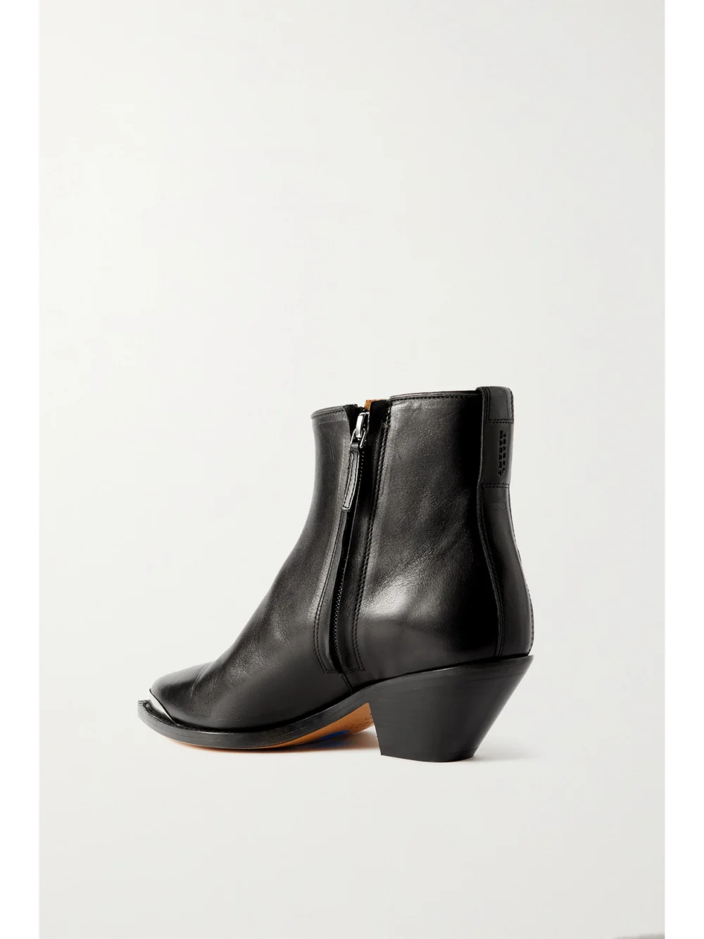 Back view of the Isabel Marant Adnae Embellished Leather Ankle Boots