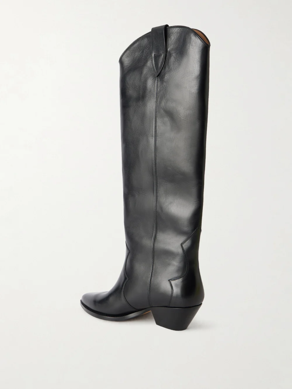 Back view of the Isabel Marant Denvee Leather Boots