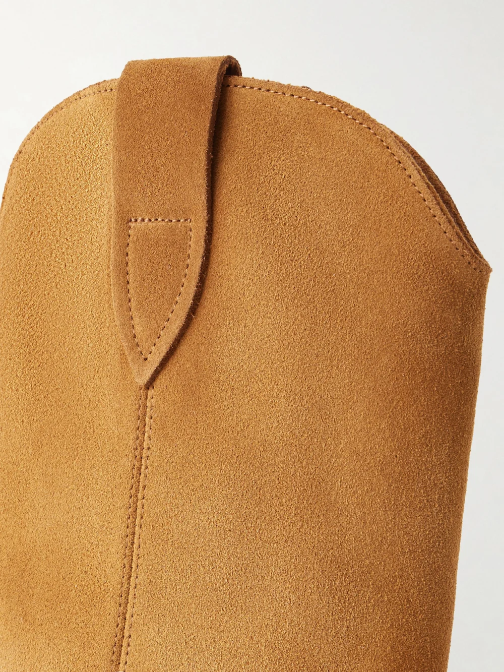 Close-up detail of the Isabel Marant Duerto Suede Boots